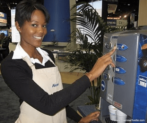 Alcon Laboratories Coffee Bar, AAO trade show (American Association of Ophthalmology)