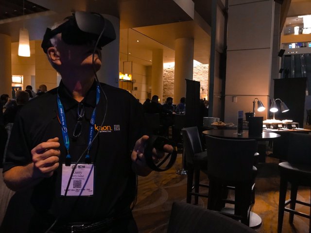 Kaon VR at SuperComputing tradeshow